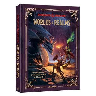 Dungeons & Dragons Worlds & Realms, Gebundene Ausgabe von Adam Lee,Official Dungeons & Dragons Licensed, Random House N.Y., 978-0-593-83550-0