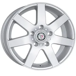Platin P04 Silver 7x16 ET 45 5/120 Alufelge Silber
