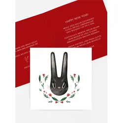 Neujahrskarten selbst gestalten mit Spruch und Fotos im Onlinedesigner bei Meine-Kartenmanufaktur.de