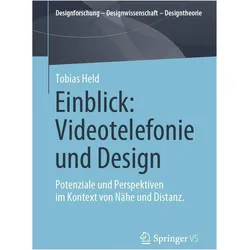 Held:Einblick: Videotelefonie und Desig, Fachbücher von Tobias Held
