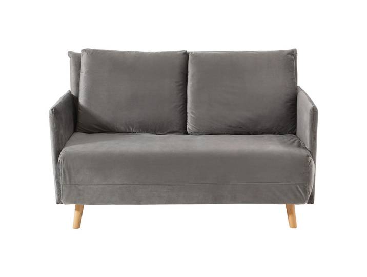Livetastic Schlafsofa, Grau, Holz, Kunststoff, Kiefer, Uni, 2-Sitzer, 132x82x91 cm, Liegefunktion, Rücken echt, Kinderzimmer & Jugendzimmer, Jugendmöbel, Jugendsofas