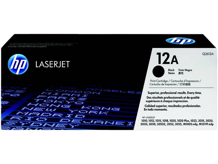 HP 12AD Toner authentique Q2612AD - Pack de 2 - Noir