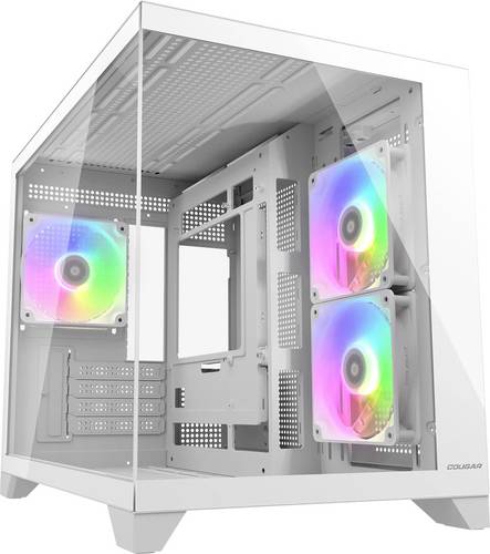 Cougar FV150 Mini-Tower PC-Gehäuse, Gaming-Gehäuse Weiß