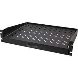 LOGILINK SF2C50B - 19" Fachboden, 2 HE, schwarz