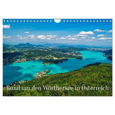Rund um den Wörthersee in Österreich (Wandkalender 2026 DIN A4 quer), CALVENDO Monatskalender