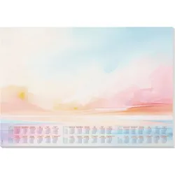 Sigel Schreibunterlage Magic Sunset 3-Jahres-Kalendarium 595x410mm 30 Blatt