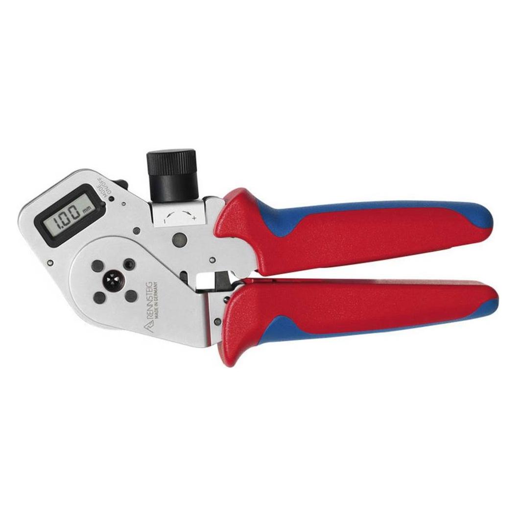 Rennsteig Crimpzange Gedrehte Stift- und Buchsenko (175 mm) (8726 0000 61)