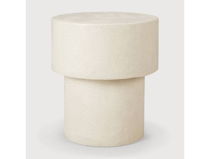 Ethnicraft Elements Indoor Beistelltisch Microzemant Pilzform