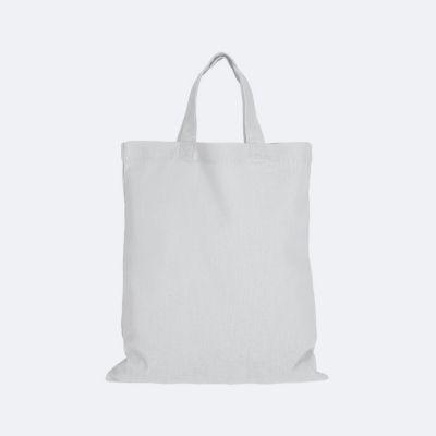 Apothekertasche TEXXILLA, 2 kurze Trageschlaufen, OEKO-TEX® STANDARD 100, L 220 x B 260 mm, Baumwolle, weiß