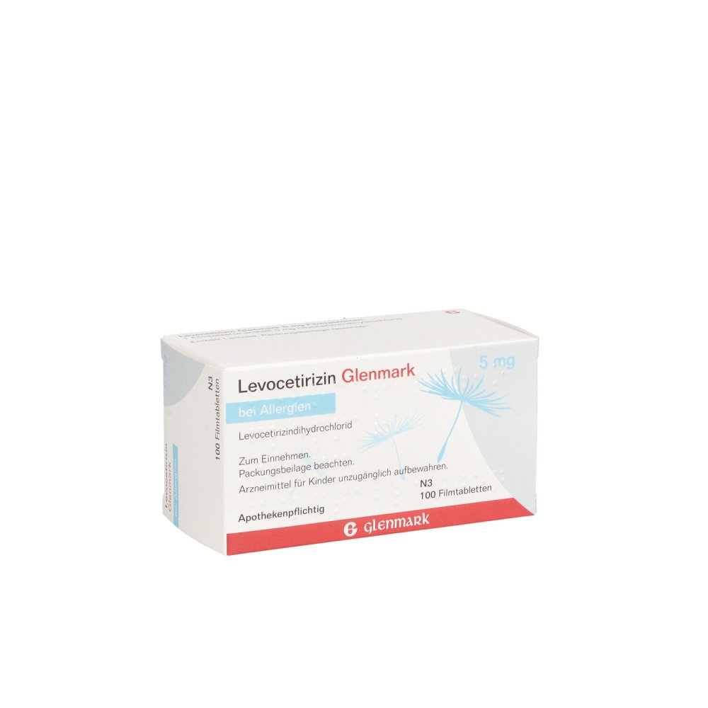 Glenmark Arzneimittel GmbH Levocetirizin Glenmark 5mg 03344450