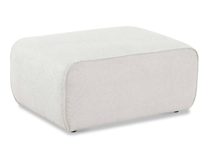 Polsterhocker HOME AFFAIRE Noord 92/66 cm , beige (natur), B:92cm H:44cm T:66cm, 94%PER, 6% NYL, Hocker, Polsterhocker, mit Kedernaht, schöne Serienergänzung
