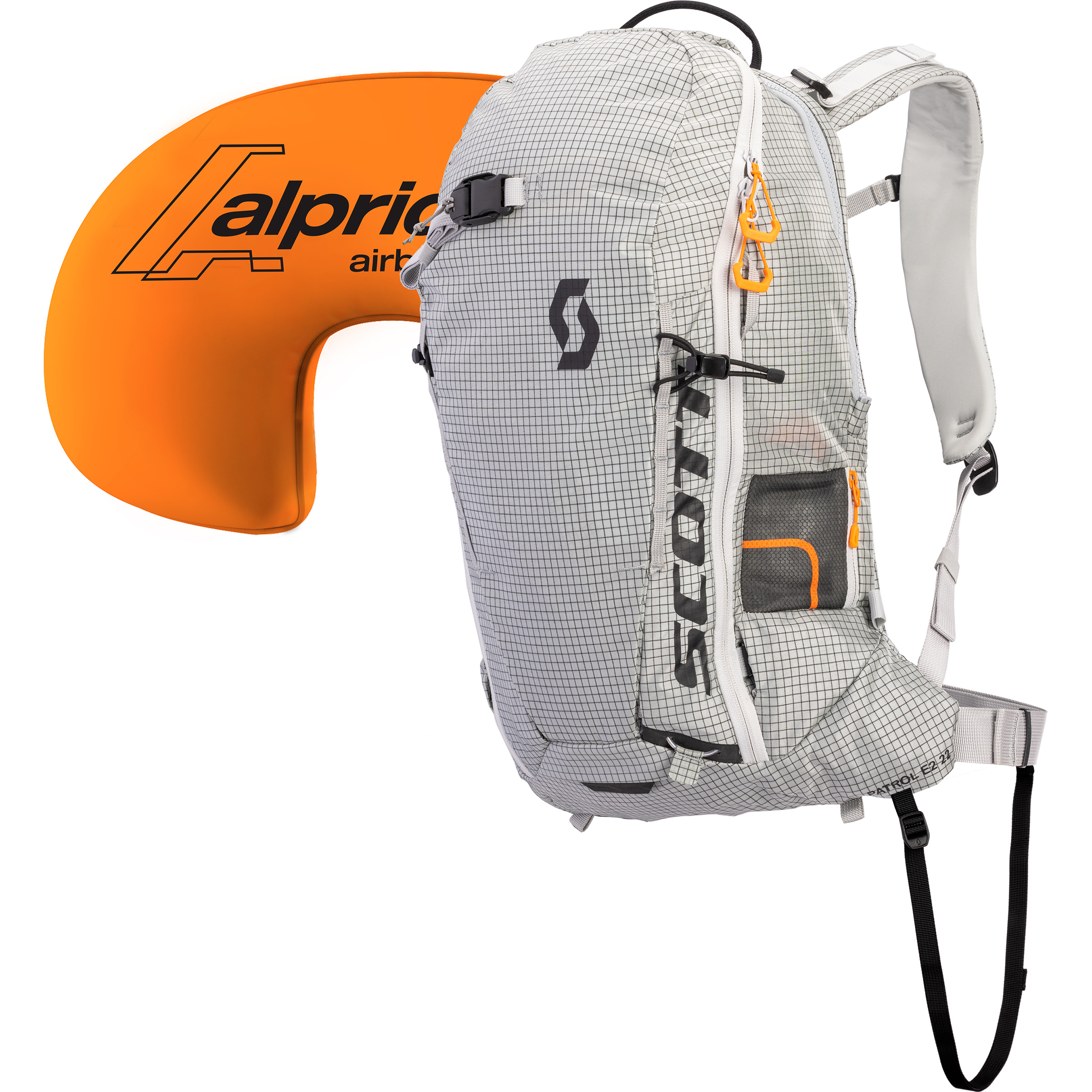 Scott Patrol E2 22 Lawinenrucksack Lawinenrucksäcke weiss Größe 22L | S-M Trekking