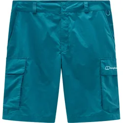 Berghaus, Herren, Outdoorhose, Holmside Short - leichte und robuste Outdoor-Shorts für Herren (30, S), Grün, Blau