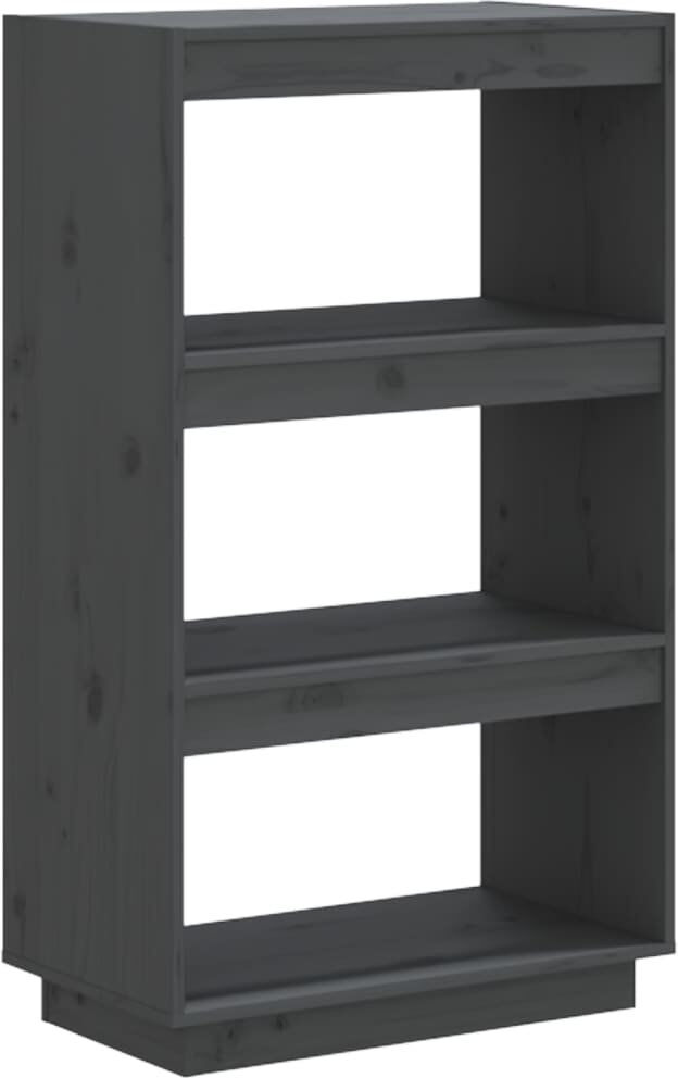 Ebern Designs Geisha Etagere Bookcase Grey 103cm H x 60cm W x 35cm D