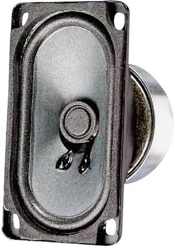 Visaton SC 5.9 - 8 Ohm 3.5 Zoll 9 cm Breitbänder 10 W 8 Ω Schwarz Oval, Magnetisch abgeschirmt
