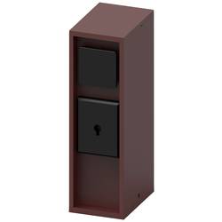 BOLD 10621 Gartensteckdose 3fach Rost ohne Kabel, mit Schalter, mit Timer, per App steuerbar, programmierbar