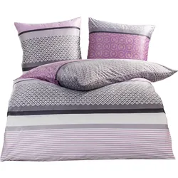 DREAMTEX Nicki-Velours-Bettwäsche - ca. 155 x 220 cm