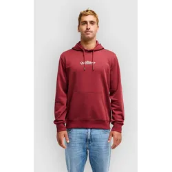 Quiksilver Fineline Hoodie oxblood red Gr. M