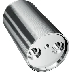 hansgrohe AXOR Starck Verlängerungsset, 80mm, für Duschsäule, chrom, 13608000