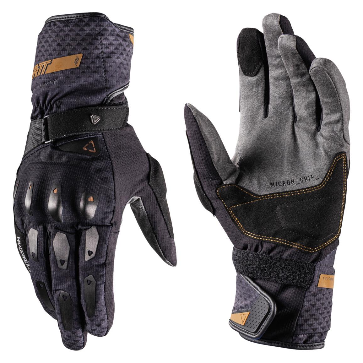 Leatt Adv Subzero 5.5 Stealth Motorradhandschuhe (Herren, XXL) (DLA6011-093-2XL)