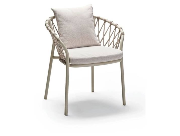 Gartenstuhl Klis Stern / Farbe: Vanille