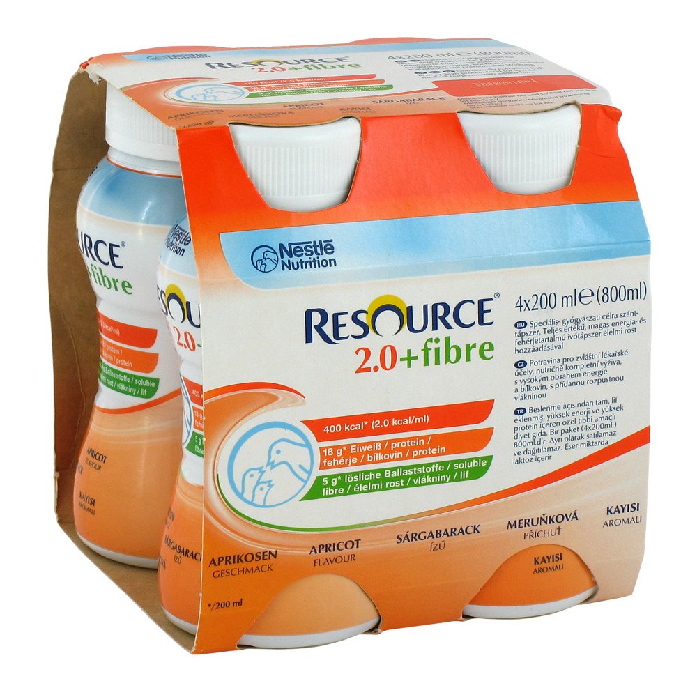Nestle Health Science (Deutschland) GmbH Resource 2.0+fibre Aprikose 01743884