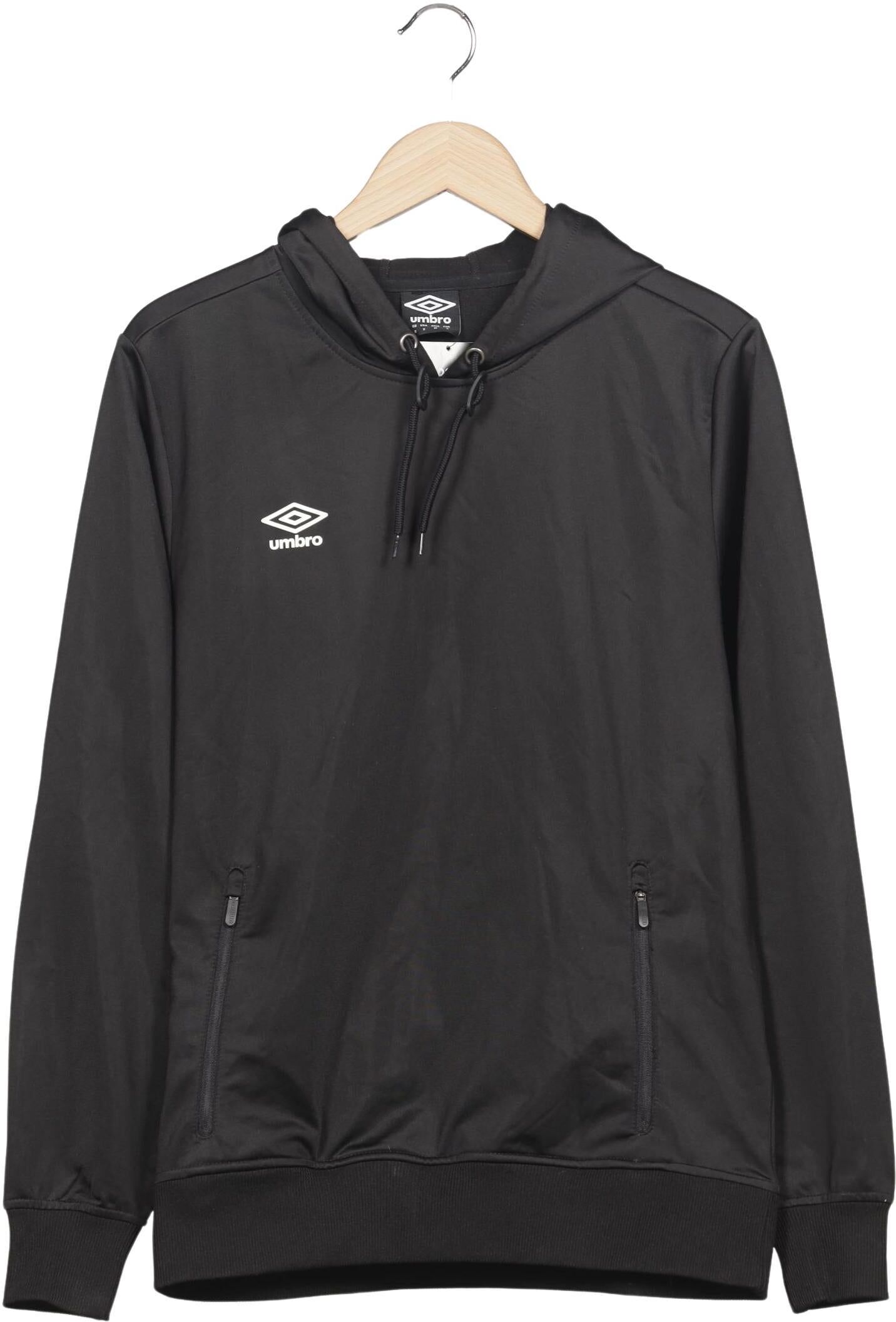 umbro Herren Kapuzenpullover, Schwarz, Gr. S, Synthetik - Second Hand