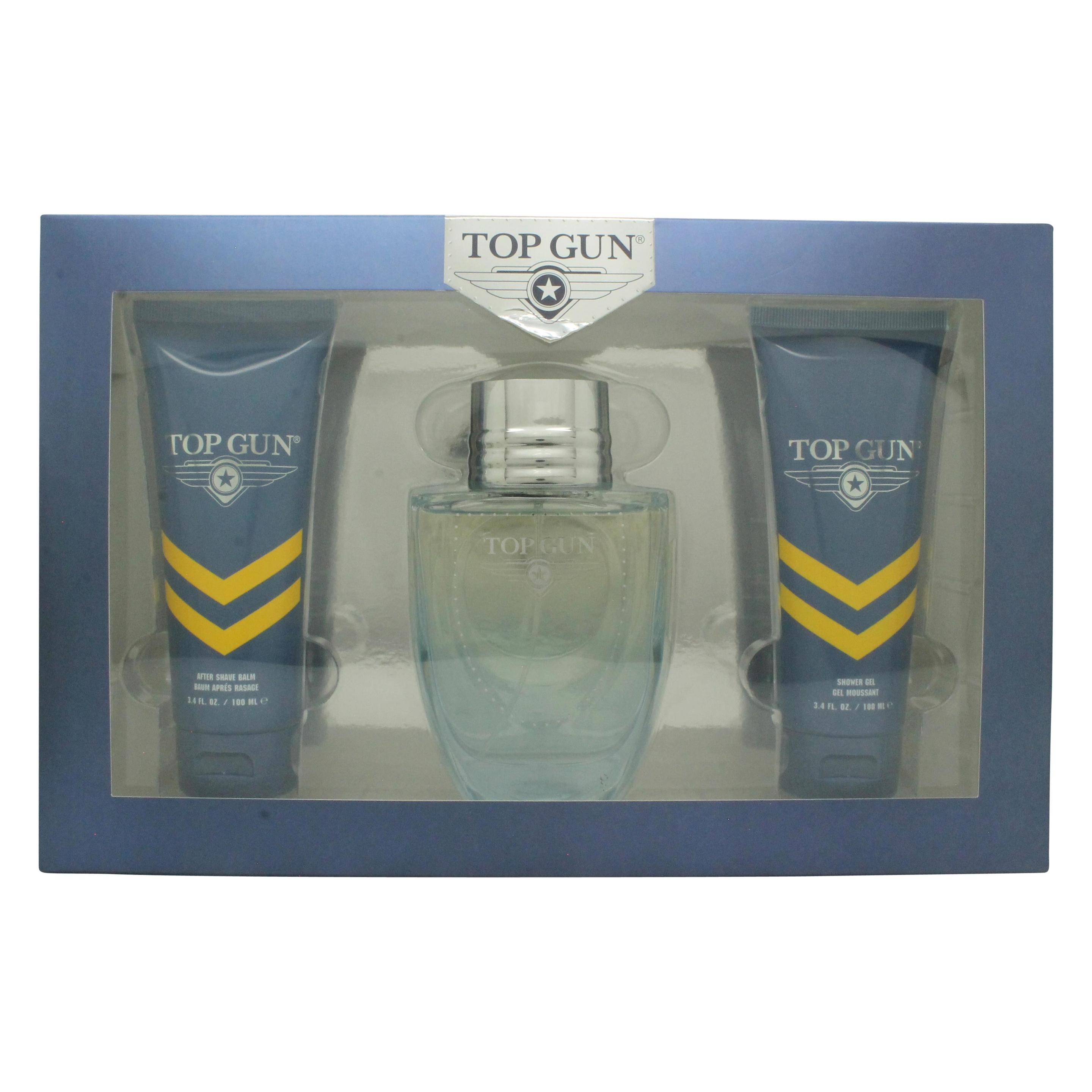 Top Gun Rivet Gift Set 100ml EDT + 100ml Shower Gel + 100ml Aftershave Balm (Körperpflegeset) (48679058)
