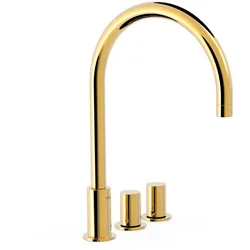 Tres 3 Loch 2 Griff Waschtischarmatur Beliebige Installation Mit Griff, 06110501OR 06110501OR