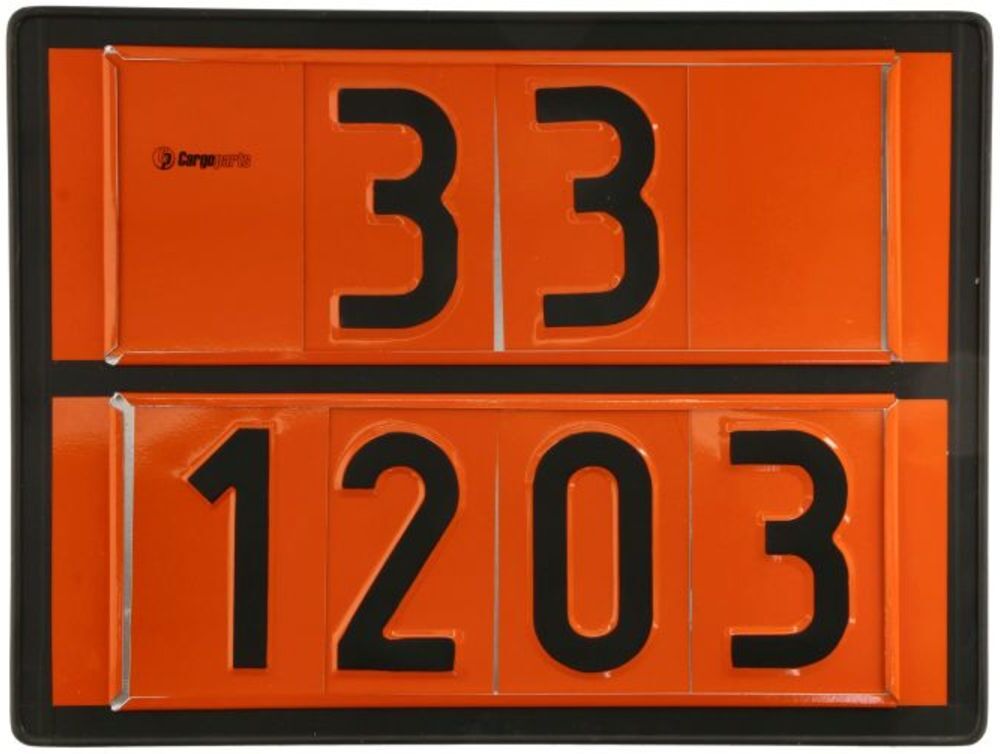 Warn-/Informationstafel CARGOPARTS T064