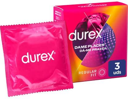 Durex Dame Placer Preservativos 3 uds