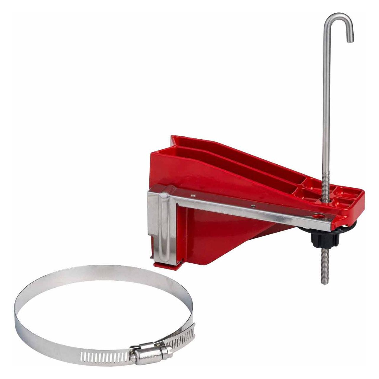 Brady Perma-mount(TM) Lockout-Vorrichtung für Kugelventile, Gross, Rot, f. Ventile mit Durchmesser (121541)