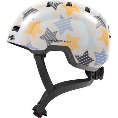 Fahrradhelm ABUS "Skurb Kid" Gr. S, grau, Helme, S Kopfumfang: 45cm - 50cm, glänzend