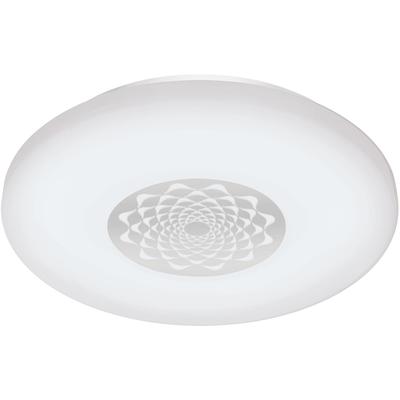 EGLO Deckenleuchte "CAPASSO-Z", weiß, Ø 34cm H: 7cm, 1 Stk., Leuchten, Deckenleuchte in weiß aus Stahl - 3,9W - warmweiß - kaltweiß, Deckenleuchte