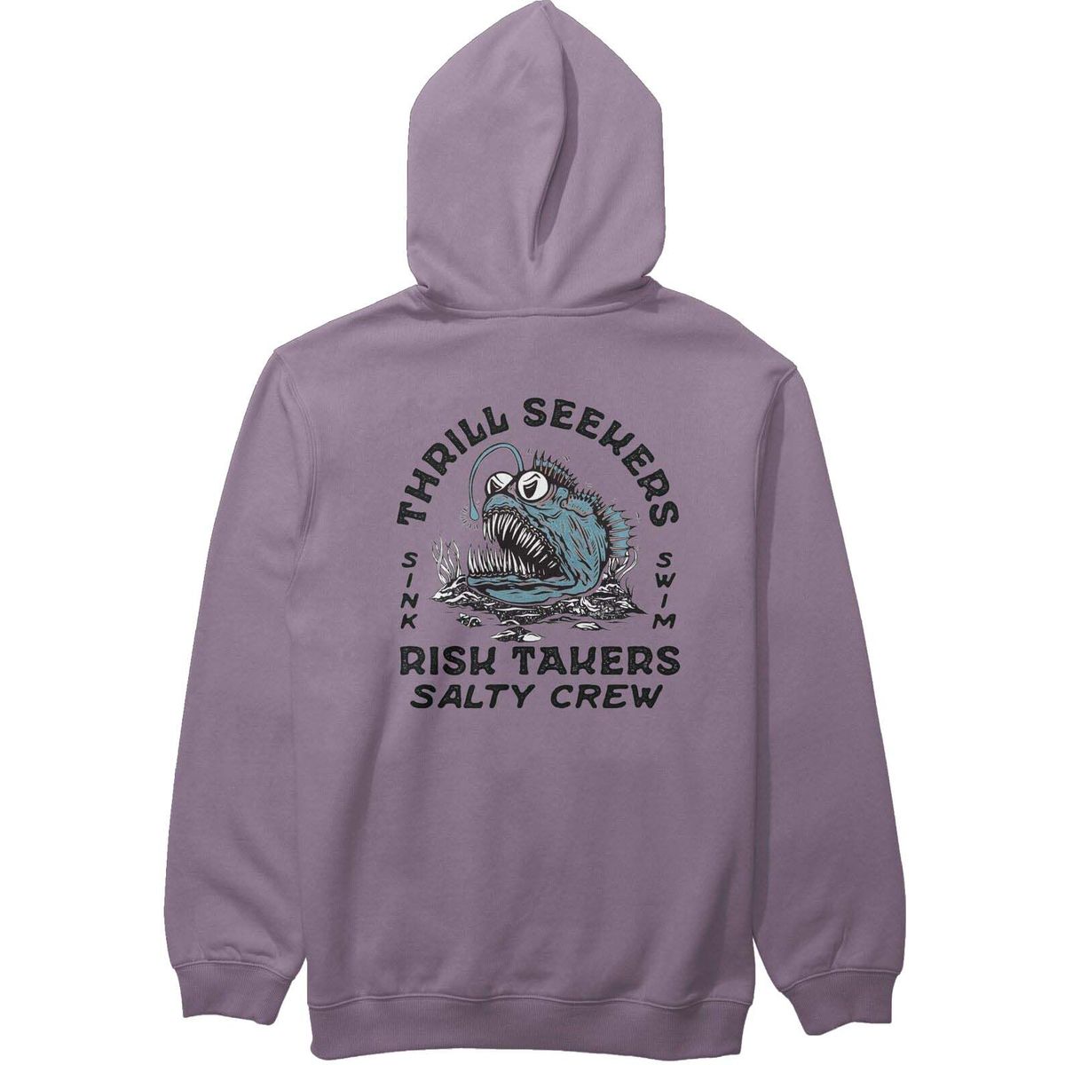Salty Crew Angler Fish Monst Hoodie grape (GRP) S 20335582E-GRP-S