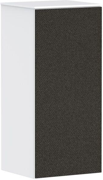Hansgrohe Xevolos E Halbhochschrank 54215660 400x360x890mm, rechts, mattweiß, Textil dunkelgrau