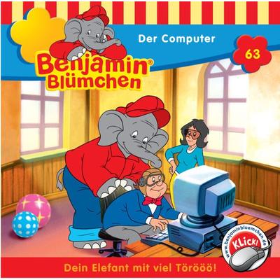 Benjamin Blümchen 63: Der Computer - Elfie Donnelly, CD, 4001504265632