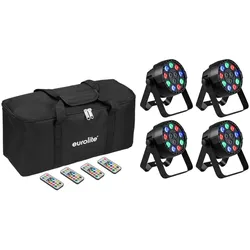 Eurolite AKKU Mini PARty RGBW Spot MK2 Set
