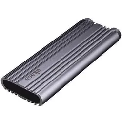 Akasa externes M.2 NVMe Gehäuse, USB 3.2, Aluminium (M.2), Festplattengehäuse, Silber