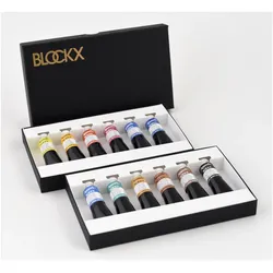 BlockX, Künstlerfarbe + Bastelfarbe, Aquarell 2 Sets (15 ml)