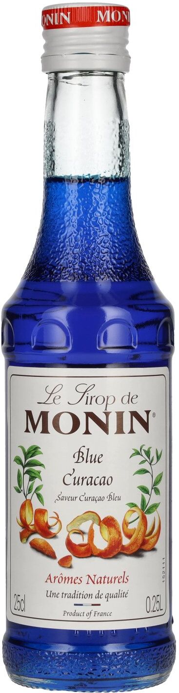 Le Sirop de Monin BLUE CURACAO 0,25l