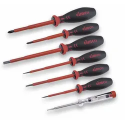 Cimco VDE Schraubendreher-Set 7teilig Schlitz, Kreuzschlitz Phillips 117800