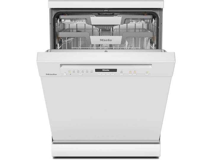 MIELE Standgeschirrspüler G 7210 SC , Energieeffizienz: A (A-G), silber (brillantweiß), B:59,8cm H:84,5cm T:60cm, Geschirrspüler