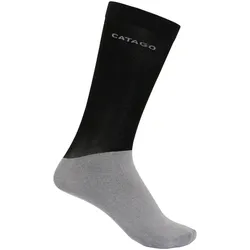 Catago Arty Reitsocken, 2er Pack, schwarz - Unisex, Gr. 37-40