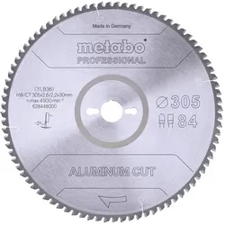 Metabo, Sägeblatt, Aluminium Cut - Professional