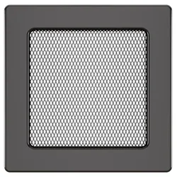 OutInFire Kaminlüftungsgitter Graphit - Classic 17x17