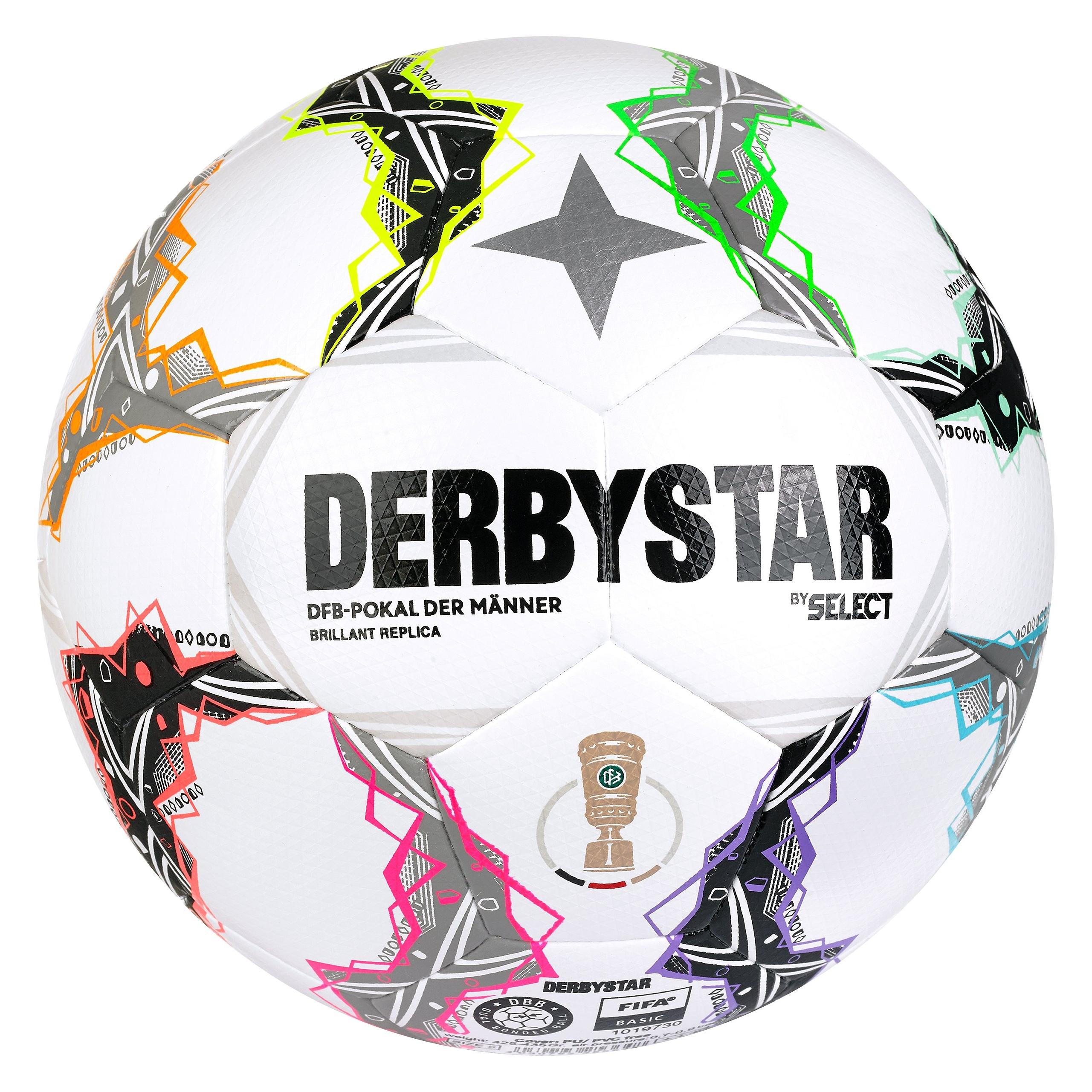 Derbystar DFB-Pokal Brillant Replica v26 weiss Grösse: 5 (5) (1842)