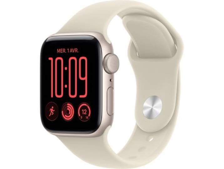 Apple Watch - Montre Connectée Se 3 40mm Lumière / Sable S/M