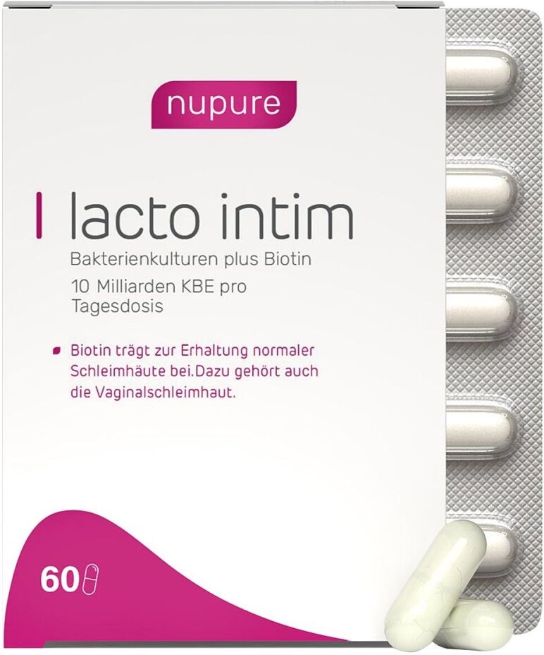 Lacto Intim Milchsäurebakterien+biotin Msr.kaps.