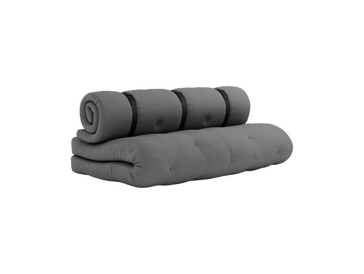 KARUP - Bain de soleil double - Gris - Tissu Dralon